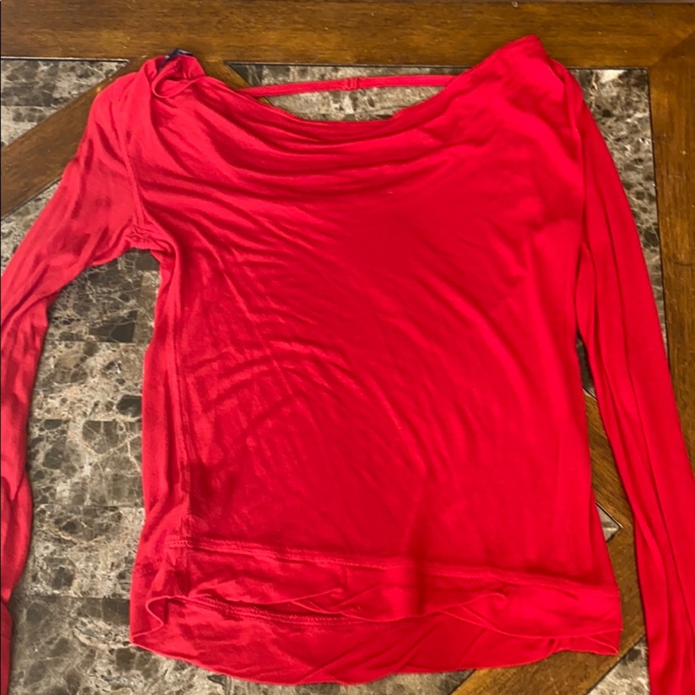 Scoop back top